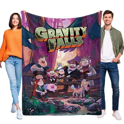 Gravity Falls Decke Tagesdecke Kuscheldecke Kinderbettwasche Mehrere Grob
