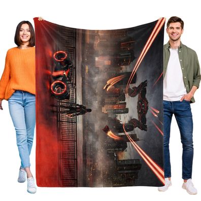 Tron Ares Decke Tagesdecke Kuscheldecke Kinderbettwasche fur Bett