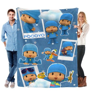 Pocoyo Decke Tagesdecke Kuscheldecke Kinderbettwasche fur Bett