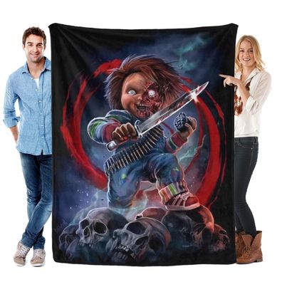 Chucky Decke Tagesdecke Kuscheldecke Kinderbettwasche fur Bett