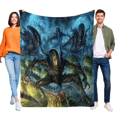 Alien Romulus Tagesdecke Kuscheldecke Kinderbettwasche fur Sofa Mehrere Grob