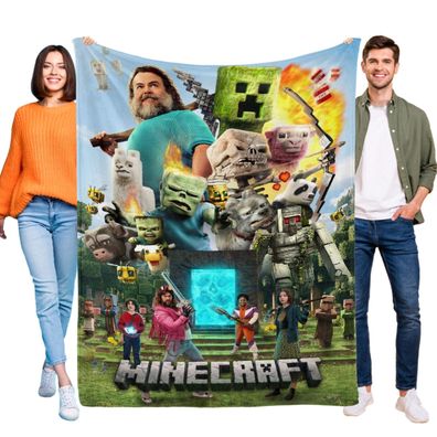 Pixel World Decke Tagesdecke Kuscheldecke Kinderbettwasche Mehrere Groben