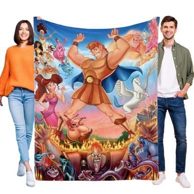 Hercules Tagesdecke Kuscheldecke Kinderbettwasche fur Sofa Couch Mehrere Grob