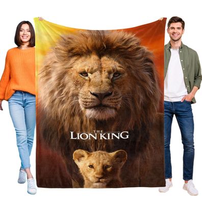The Lion King Tagesdecke Kuscheldecke Kinderbettwasche fur Sofa Mehrere Grob