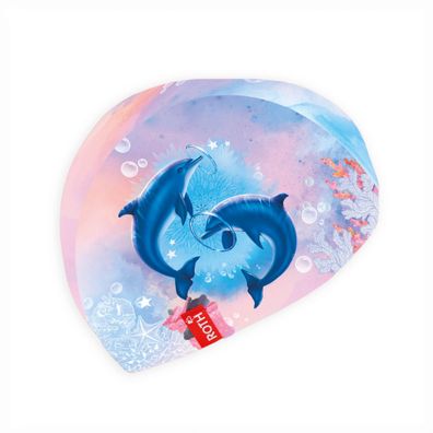 Roth Kinder-Badekappe Delfine