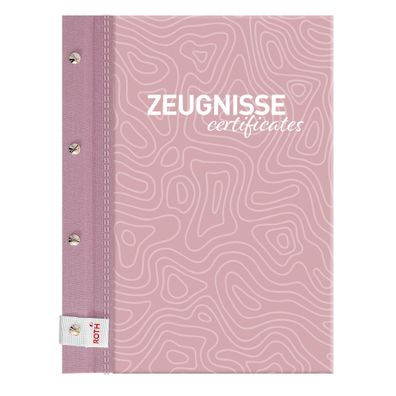 Roth Zeugnismappen Pattern Dusty Rose