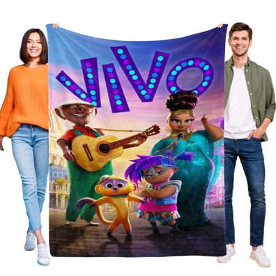 Vivo Decke Tagesdecke Kuscheldecke Kinderbettwasche fur Bett Sofa