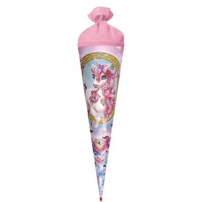 Roth Schultüte 70cm rund Einhorn Beauty Glitter