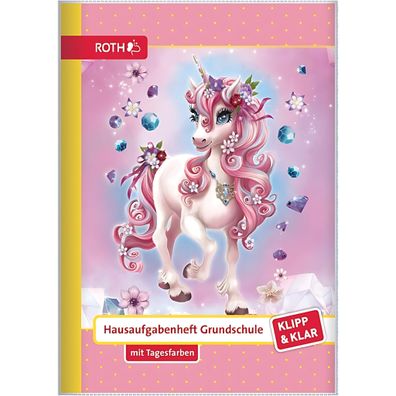 Roth KlippuKlar Grundschulaufgabenhefte Einhorn Beauty