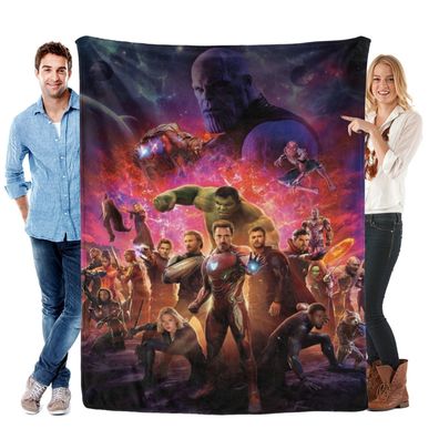 Avengers Decke Tagesdecke Kuscheldecke Kinderbettwasche fur Bett