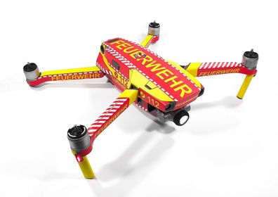 DJI Mavic 2 Enterprise - Skin - Design: Feuerwehr* - Individualisierbar - Folie