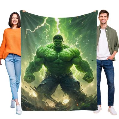 Hulk Decke Tagesdecke Kuscheldecke Kinderbettwasche Mehrere Groben