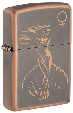 Zippo Feuerzeug Goddess Venus 60007313 Bronzeoptik