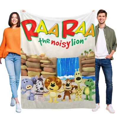 Raa Raa the Noisy Lion Decke Tagesdecke Kuscheldecke Kinderbettwasche fur Sofa