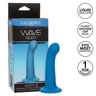 Wave Rider Ripple Anal Plug Blau