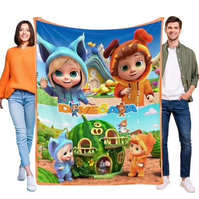 Dave and Ava Decke Tagesdecke Kuscheldecke Kinderbettwasche Mehrere Groben