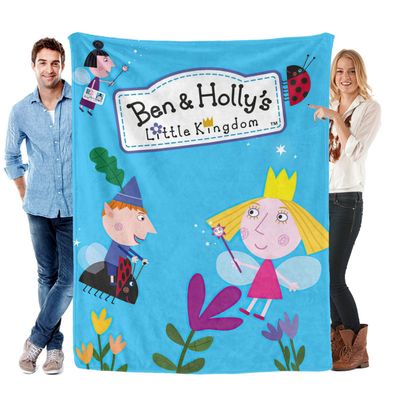Ben and Holly Tagesdecke Kuscheldecke Kinderbettwasche Mehrere Groben