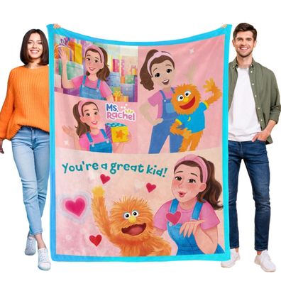 Ms Rachel Tagesdecke Kuscheldecke Kinderbettwasche fur Sofa Couch Mehrere Grob