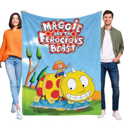 Maggie and the Ferocious Beast Tagesdecke Kuscheldecke Kinderbettwasche
