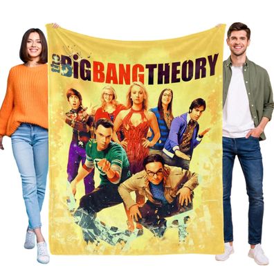 The Big Bang Theory Decke Tagesdecke Kuscheldecke Kinderbettwasche fur Couch