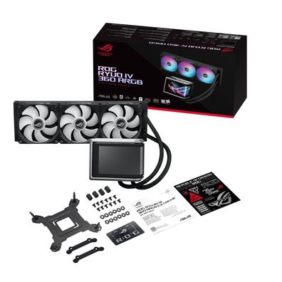 ASUS ROG RYOU IV 360 ARGB - Prozessor-Flüssigkeitskühlsystem - (für: AM4, AM5, LGA170