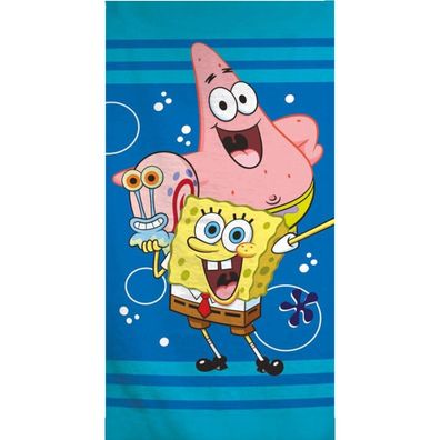 Aymax Spongebob Blau Badetuch 70 x 140 cm