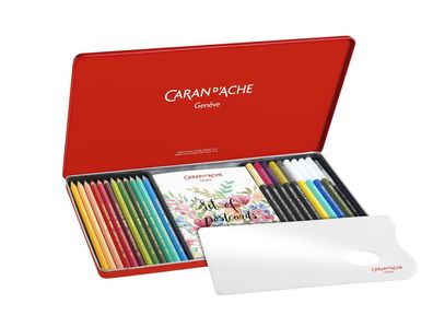 Caran d'Ache Mixed Media Botanical Set