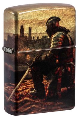 Zippo Feuerzeug 540 Fusion Knight weiß matt