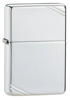 Zippo Sterling Silver with Slashes Sturmfeuerzeug