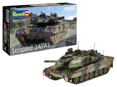 Revell Leopard 2A7A1 in 1:35 Panzer 03360 Bausatz Bundeswehr