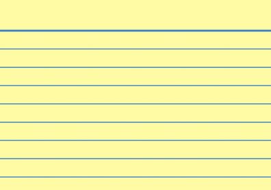 Brunnen Karteikarte A8 liniert gelb 100 Stück 102282210