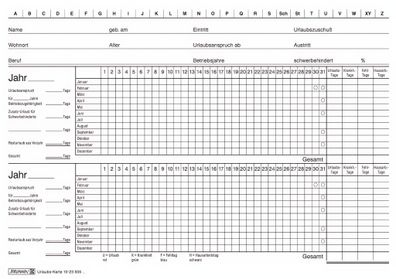 Brunnen Urlaubskarte A5quer weiss 100 Stück 102350500