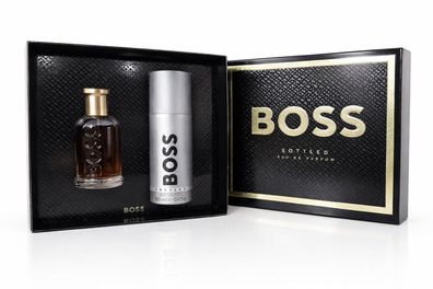 Hugo Boss Bottled Eau de Parfum Spray - 50 ml & Deospray 150 ml Neu & Ovp