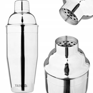 Cocktailshaker 700 ml aus Edelstahl