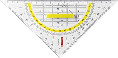 Brunnen Geometrie-Dreieck 22cm Griff klar 1049755