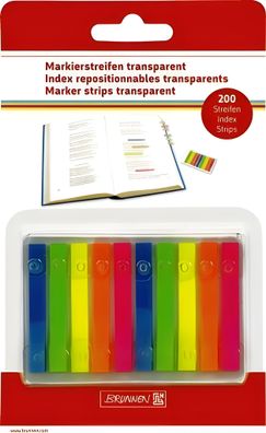Brunnen Markierstreifen transparent 5Farben 1055886