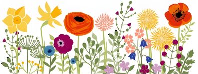 HEYDA 203584477 Fenster Tapes Blumen 200 x 75 cm