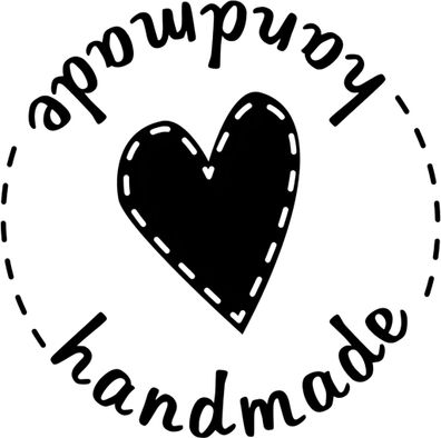HEYDA 211803001 Stempel handmade Holz matt lackiert