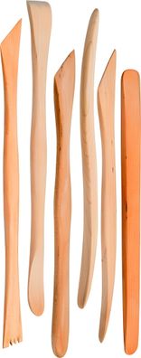 KNORR Prandell 212154902 Modellierhölzer Set 2 ca. 20 cm Birkenholz