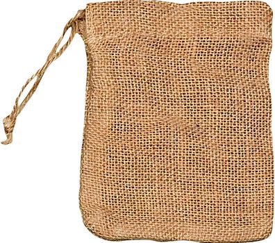 KNORR Prandell 212305630 Jute-Säckchen 15 x 11 cm 100 % Jute natur