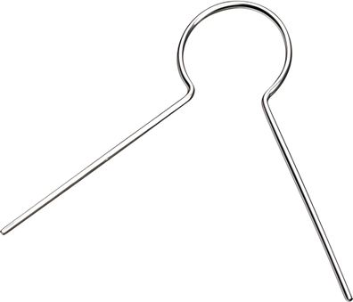 KNORR Prandell 212930307 Ösenaufhänger ca. 25 mm silberfarben