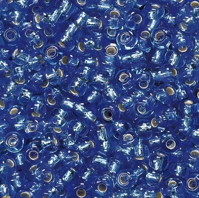 KNORR Prandell 213106357 Böhmische Rocailles Ø 25 mm Glas blau