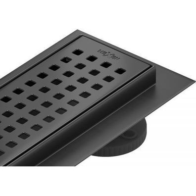 Mexen Flat M08 linearer Ablauf 50 cm, Schwarz - 1725050-15