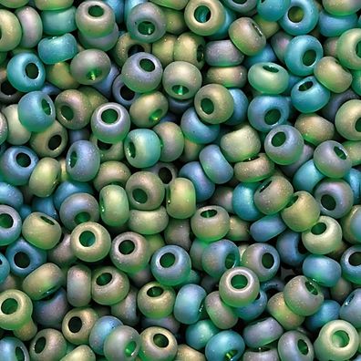 KNORR Prandell 216108466 Böhmische Rocailles Ø 25 mm Glas grün