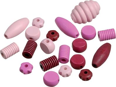 KNORR Prandell 216023424 Holzperlen-Mix 1 Buche Deutschland rosa pink