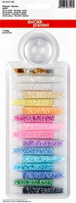 KNORR Prandell 216115102 Rocailles-Set Ø 25 mm Glas bunt gemischt