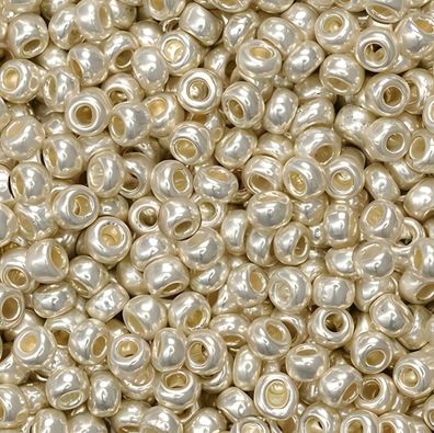 KNORR Prandell 213104702 Bö Rocailles Ø 25 mm Glas silberfarben hell