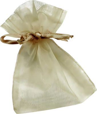 KNORR Prandell 216399525 Organzasäckchen 13 x 10 cm creme