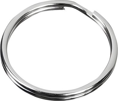 KNORR Prandell Schlüssel-SpaltRingeØ 20 mm Metall silberfarben