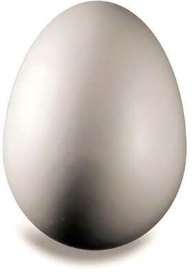 KNORR Prandell 216769047 Styropor-Ei 8 x 5 cm Styropor weiss